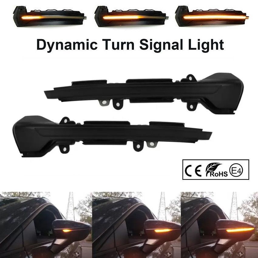 LED BOCNI DYNAMIC MIGAVCI U RETROVIZORU, TIPSKI - SEAT - SMOKE LENS 172601 Beograd Zemun